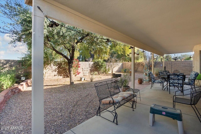 view of patio / terrace