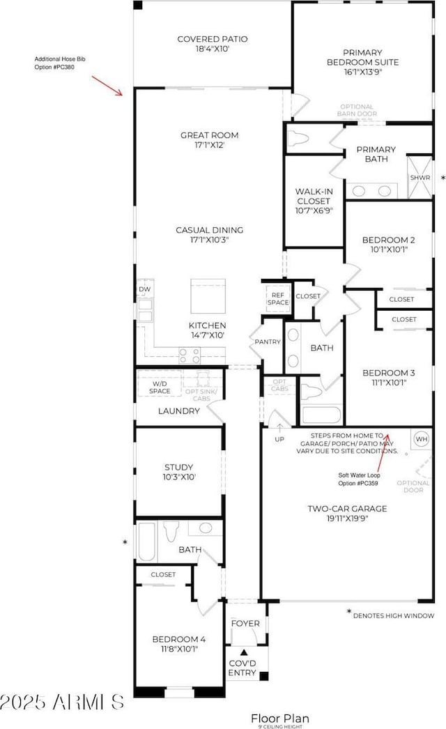 3263 W Garnet St, San Tan Valley, AZ 85144 - floor plan / room layout