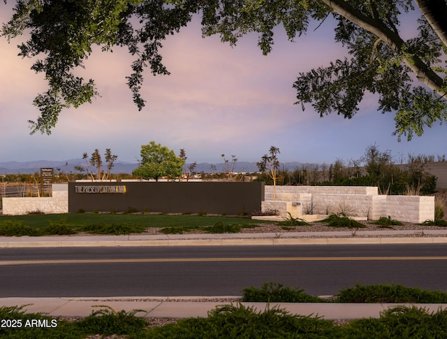 3263 W Garnet St, San Tan Valley, AZ 85144 - community sign featuring a mountain view