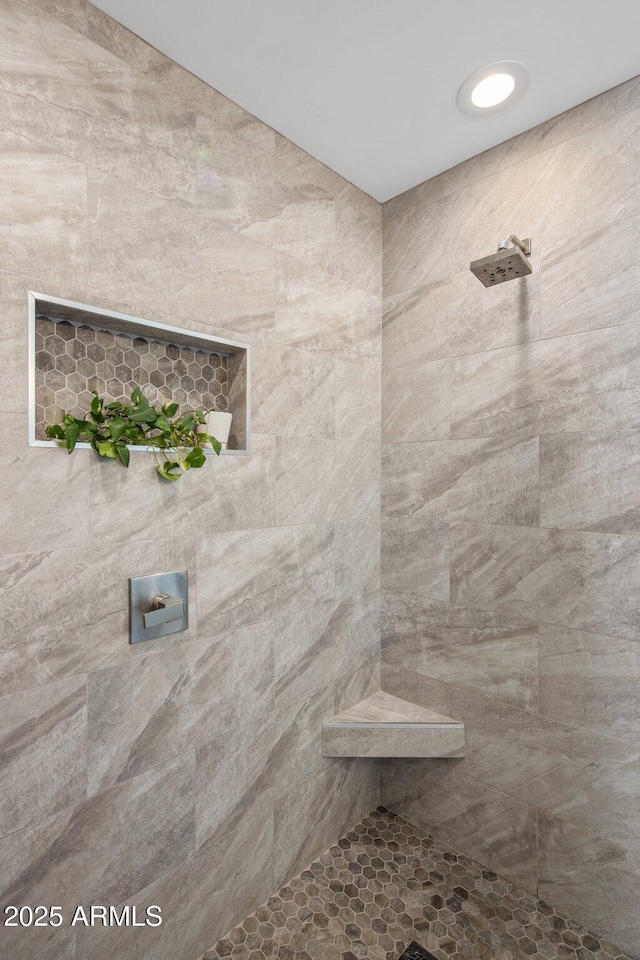 1 E Lexington Ave Unit 1209, Phoenix, AZ 85012 - bathroom featuring tiled shower