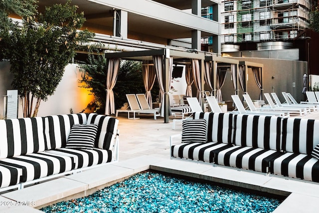 1 E Lexington Ave Unit 1209, Phoenix, AZ 85012 - view of swimming pool with outdoor lounge area and a patio