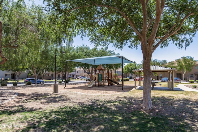 view of community playground