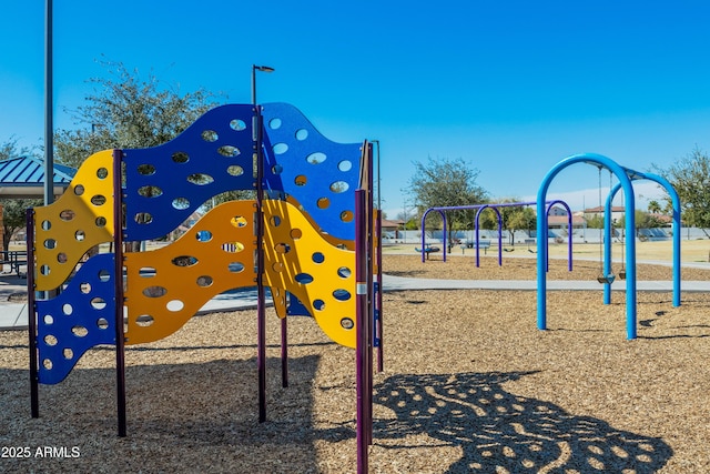 view of communal playground