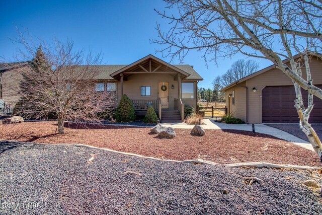 view of front of home with an attached garage and driveway