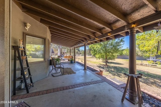 view of patio