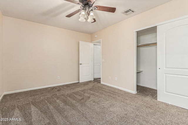 2807 N 8th Ave, Phoenix, AZ 85007 - unfurnished bedroom with carpet floors, a closet, and baseboards