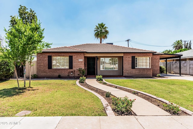 2807 N 8th Ave, Phoenix, AZ 85007 - view of front of home featuring brick siding and an attached carport