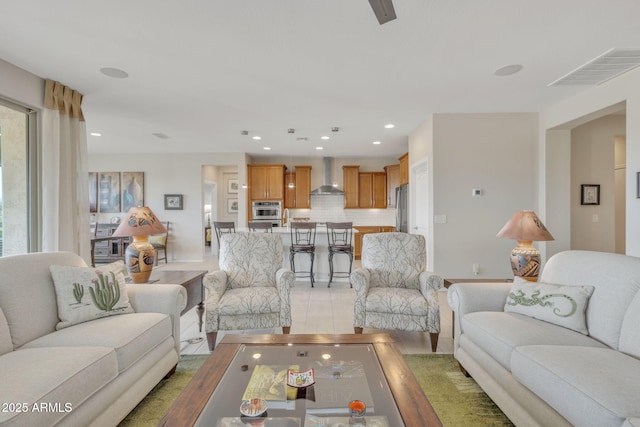 view of living room