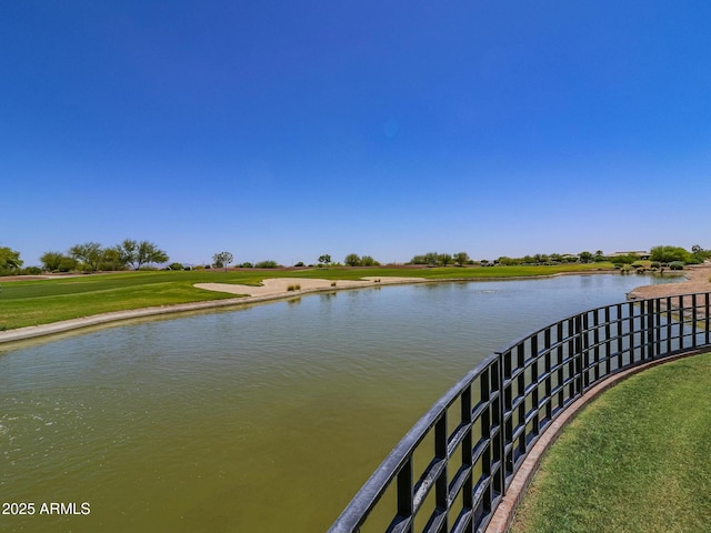 property view of water