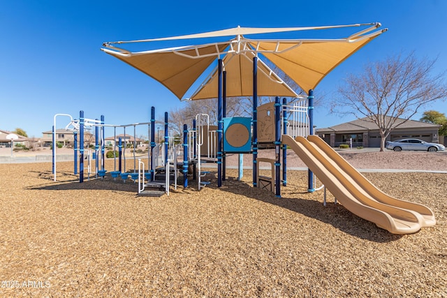 view of communal playground