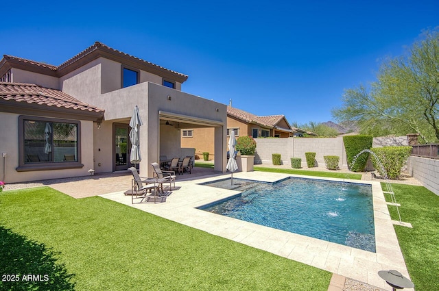 18515 N 97th Way, Scottsdale, AZ 85255 - view of pool with a patio