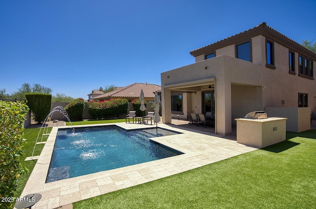 18515 N 97th Way, Scottsdale, AZ 85255 - swimming pool featuring a patio