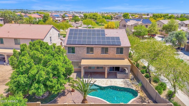8710 N 182nd Ave, Waddell, AZ 85355 - birds eye view of property with a residential view