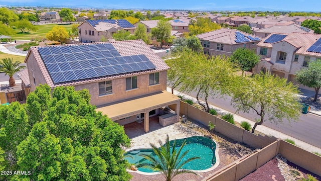 8710 N 182nd Ave, Waddell, AZ 85355 - bird's eye view featuring a residential view