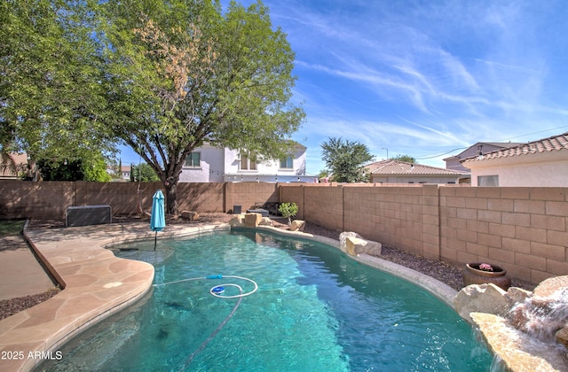 10402 E Javelina Ave, Mesa, AZ 85209 - view of pool with a fenced backyard