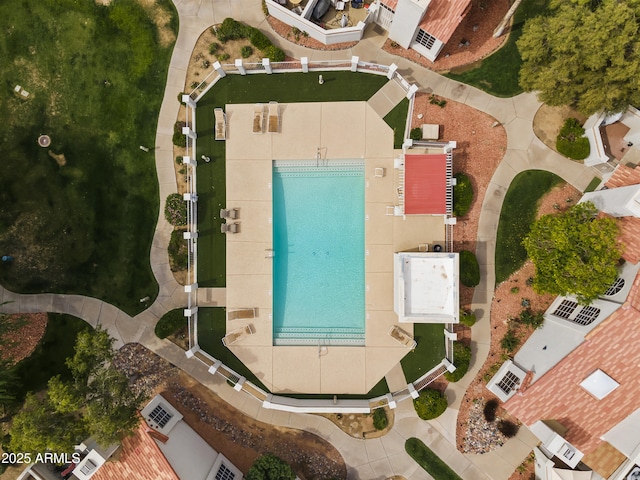 aerial view