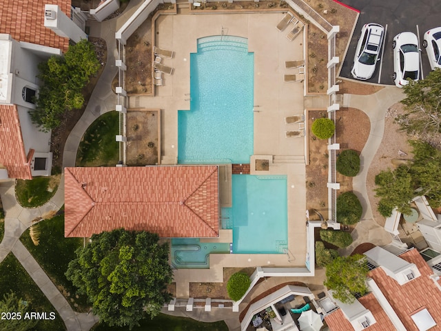 aerial view