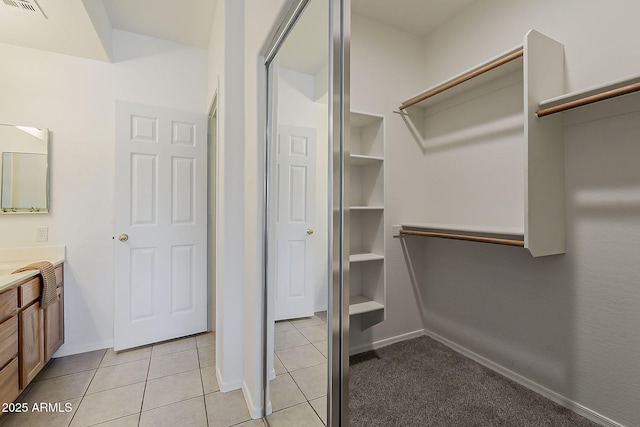 205 N 74th St Unit 261, Mesa, AZ 85207 - spacious closet with light tile patterned floors