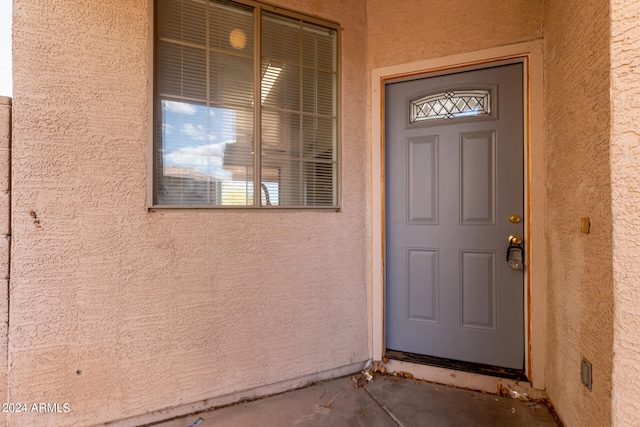 view of property entrance