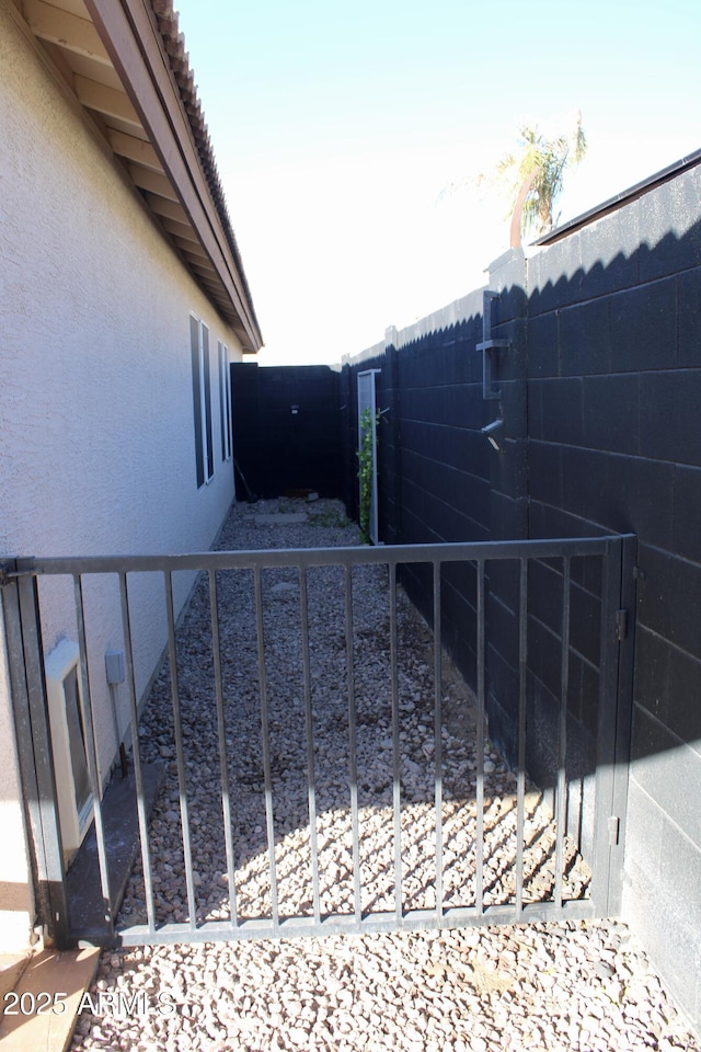 view of stairs