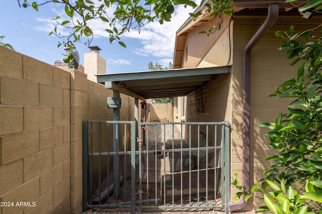 5119 W Onyx Ave, Glendale, AZ 85302 - exterior space with concrete block siding and fence