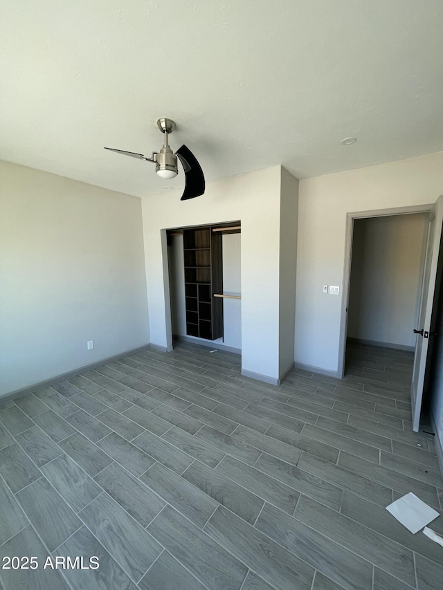 view of patio / terrace featuring a ceiling fan