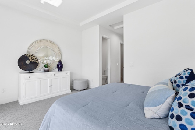 bedroom featuring carpet floors