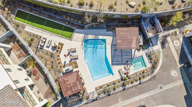 bird's eye view