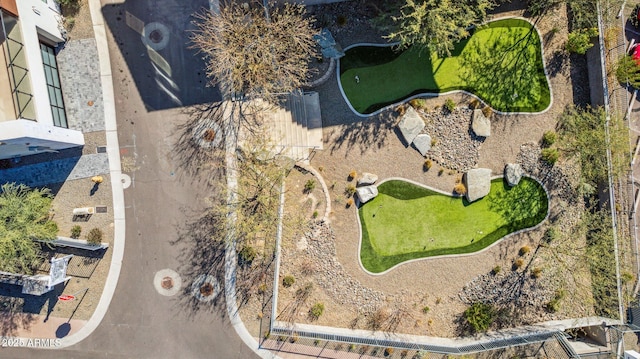 aerial view