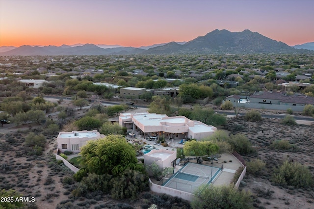 7025 E Ashler Hills Dr, Scottsdale, AZ 85266 - aerial view of a mountainous background