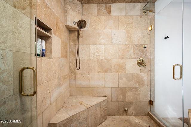 7025 E Ashler Hills Dr, Scottsdale, AZ 85266 - bathroom with a stall shower