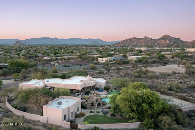 7025 E Ashler Hills Dr, Scottsdale, AZ 85266 - view of subject property featuring a mountainous background