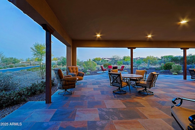 17249 E Fort Verde Rd, Rio Verde, AZ 85263 - view of patio featuring outdoor dining space