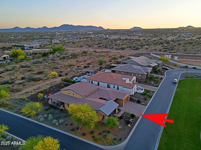 17249 E Fort Verde Rd, Rio Verde, AZ 85263 - bird's eye view of mountains