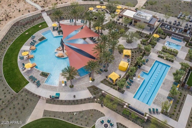17249 E Fort Verde Rd, Rio Verde, AZ 85263 - bird's eye view of a pool