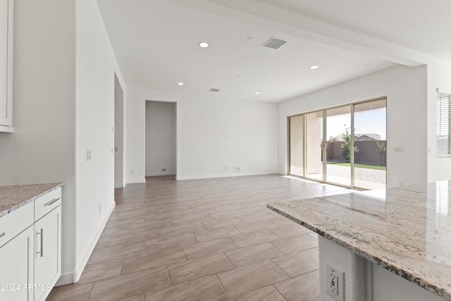 view of unfurnished living room