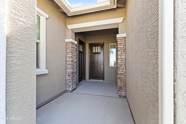 view of property entrance