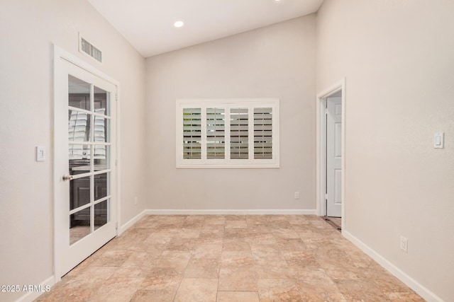 10244 N 65th Ln, Glendale, AZ 85302 - unfurnished room featuring baseboards and recessed lighting