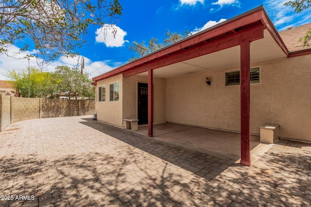 10244 N 65th Ln, Glendale, AZ 85302 - view of patio / terrace featuring a fenced backyard