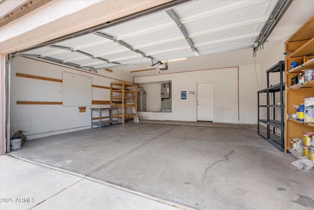 1520 E Flint St, Chandler, AZ 85225 - garage featuring water heater and a garage door opener