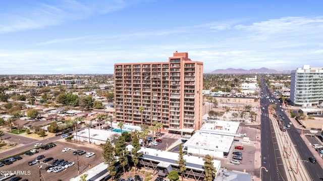 view of property featuring a view of city and a mountain view