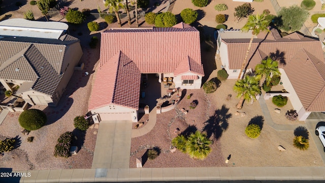 aerial view