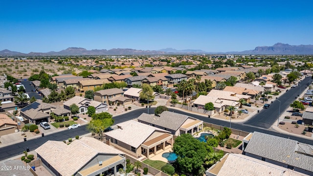 9511 E Kiva Ave, Mesa, AZ 85209 - aerial perspective of suburban area featuring mountains