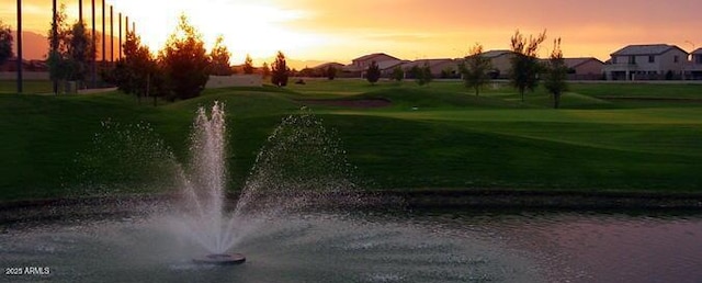 9511 E Kiva Ave, Mesa, AZ 85209 - view of community featuring a yard, a residential view, and view of golf course