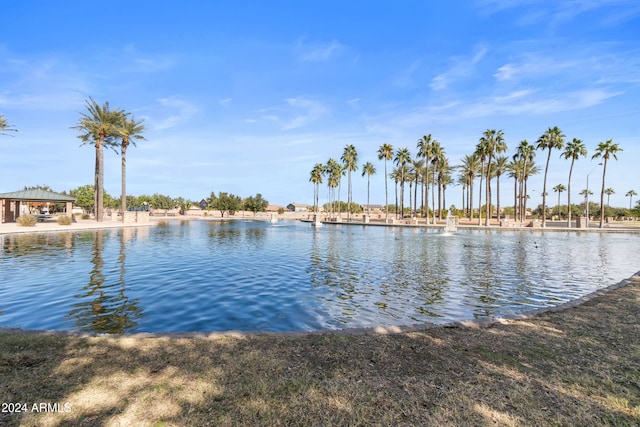 property view of water