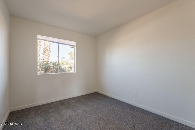 3118 S Los Altos Dr, Mesa, AZ 85202 - unfurnished room featuring dark carpet and baseboards