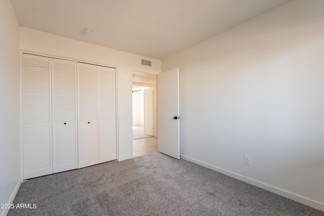 3118 S Los Altos Dr, Mesa, AZ 85202 - unfurnished bedroom featuring carpet, baseboards, and a closet