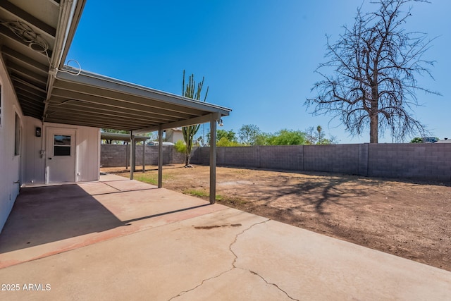 3118 S Los Altos Dr, Mesa, AZ 85202 - fenced backyard with a patio