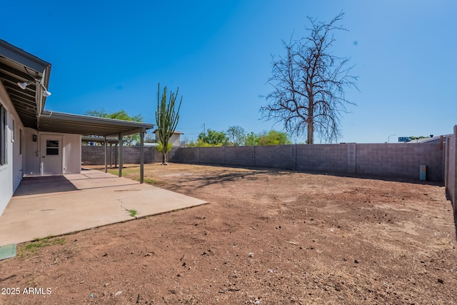 3118 S Los Altos Dr, Mesa, AZ 85202 - fenced backyard featuring a patio