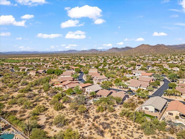 4657 E Matt Dillon Trl, Cave Creek, AZ 85331 - aerial perspective of suburban area with mountains